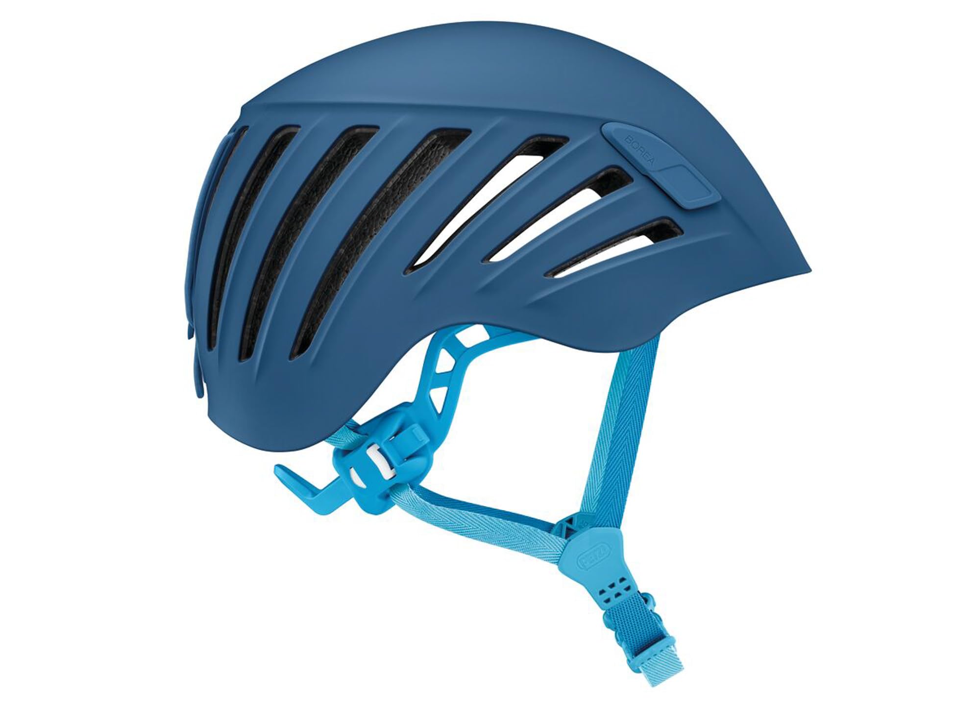 Petzl BOREA ventilation holes promote airflow and temperature control.