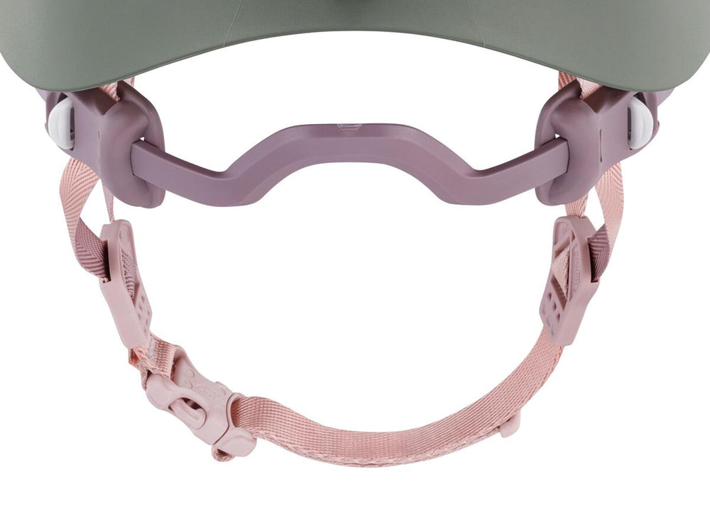 Petzl Borea rugged durability with durable ABS shell on rugged rock