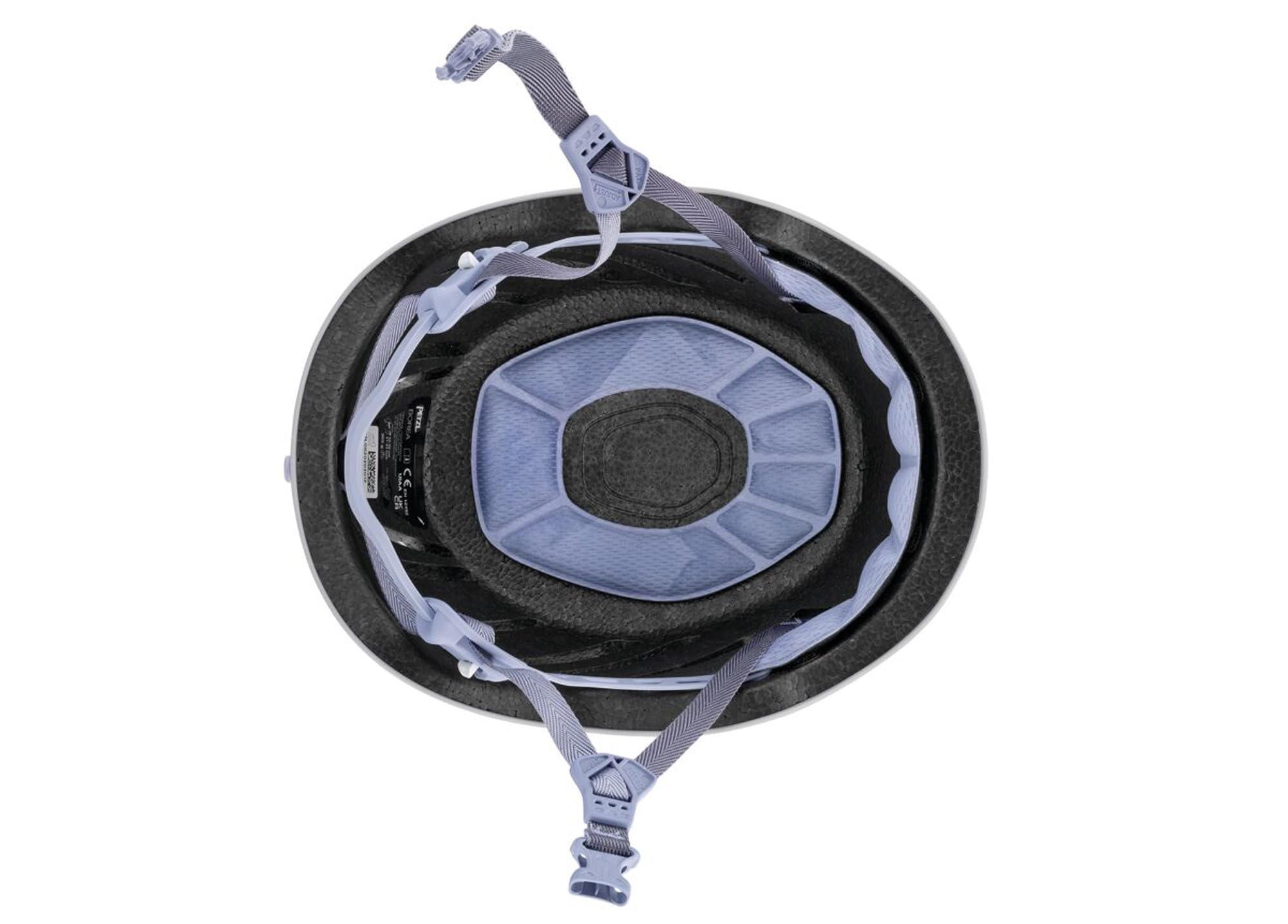 Petzl BOREA secure suspension stabilizes helmet during movement