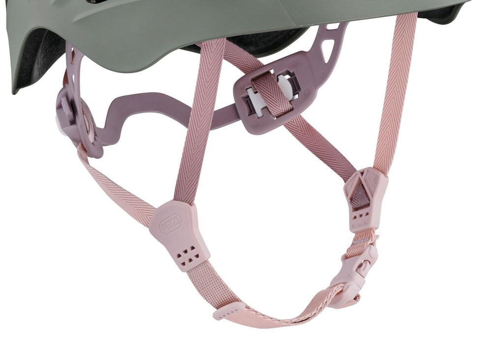 Petzl Borea ventilated design keeping climber cool on route