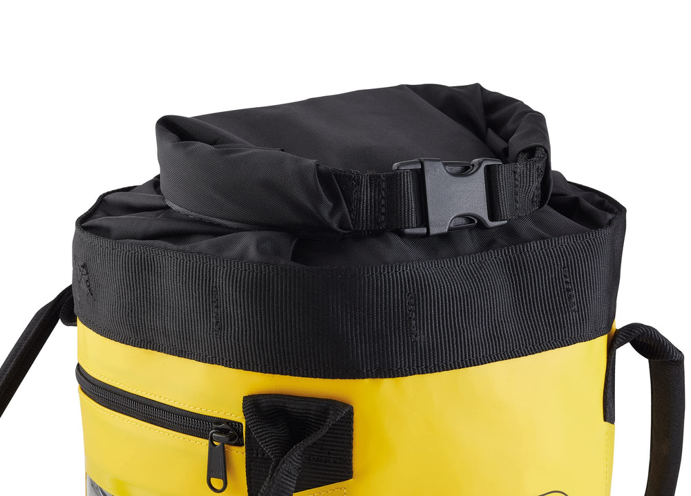 PETZL BUCKET 15L durable TPU fabric resists water and wear
