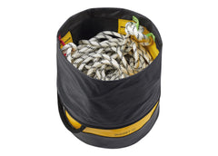 Petzl Bucket rope bag woven with durable waterproof fabric for rugged use.