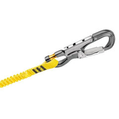 Petzl Eashook Open Connector highlighting ergonomic grip for anchor passes.