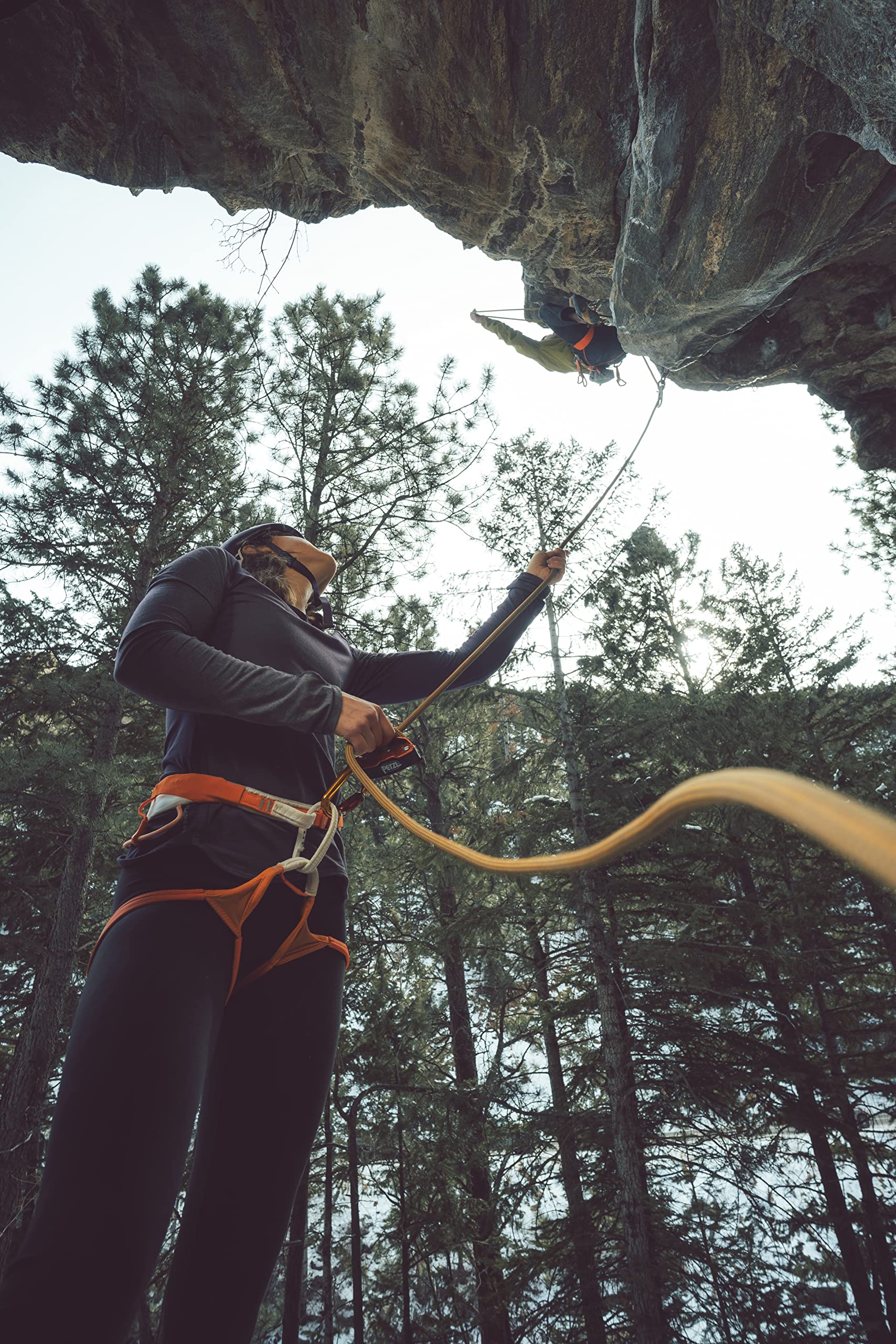 Petzl Grigri ergonomic-handle focuses on comfortable belays and easy rope release.