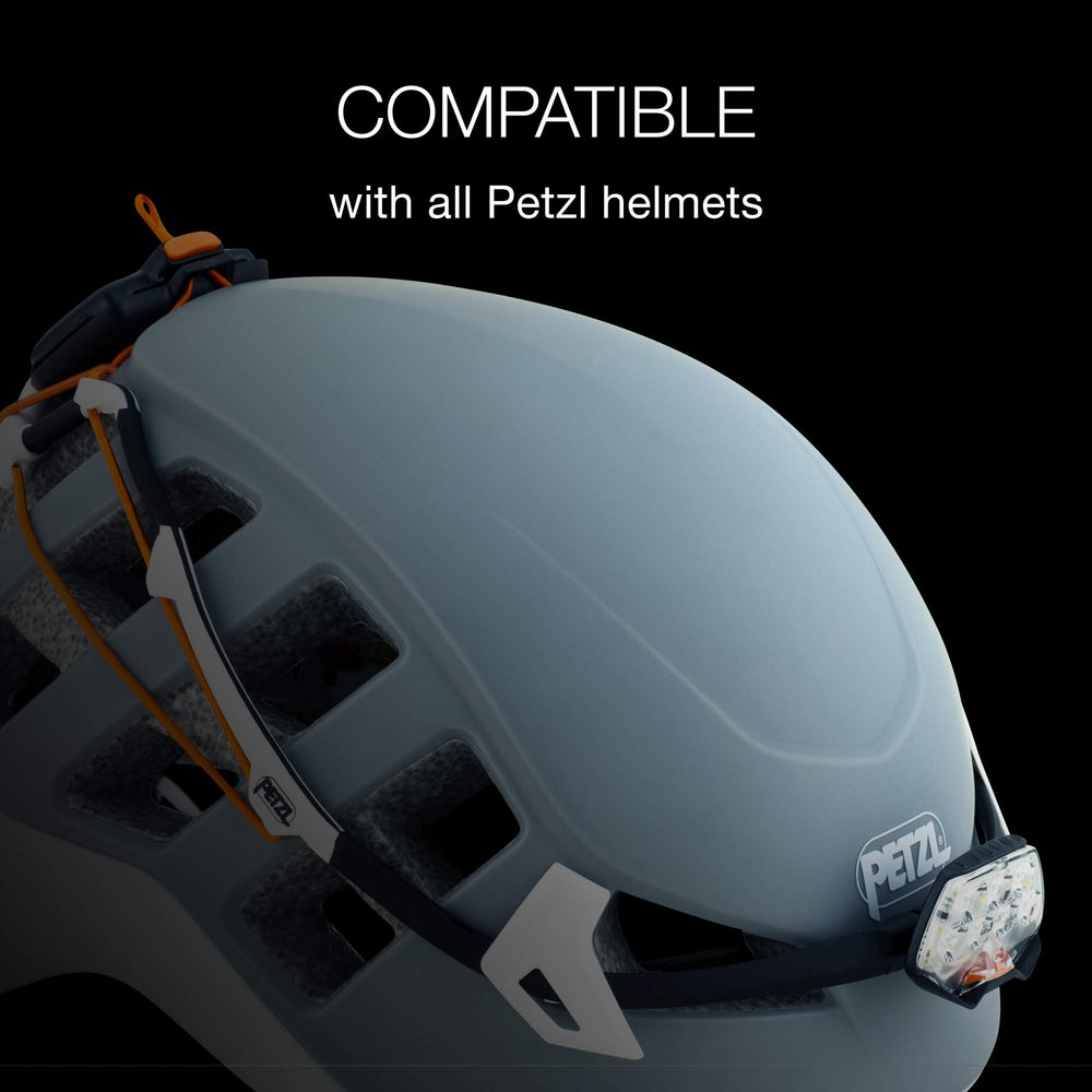 Petzl IKO CORE IPX4 water resistance handles rain and sweat