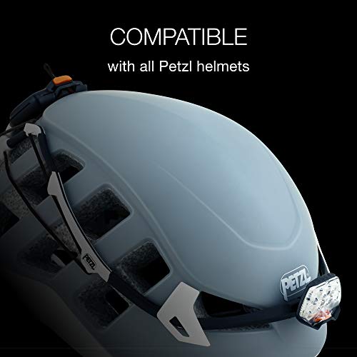 Petzl IKO headlamp rear adjustment buckle highlighting quick fit