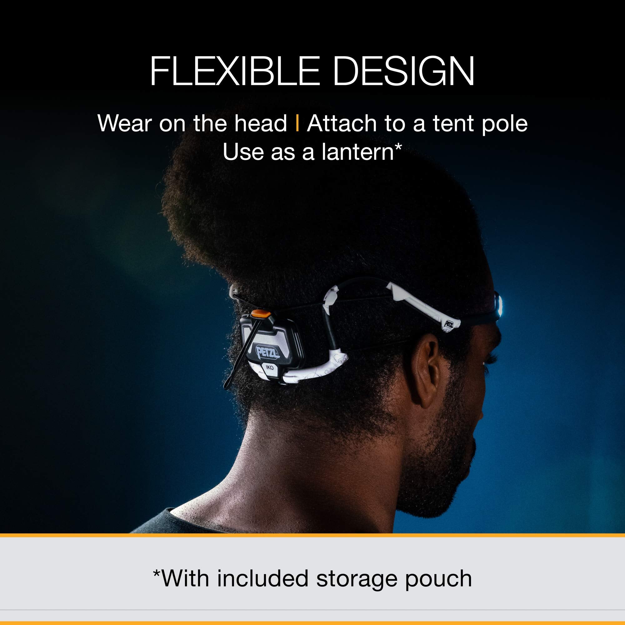 Petzl IKO headlamp used on a table for close-up tasks