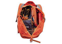 Petzl Kliff rope bag removable tarp protects rope from dirt and abrasion.