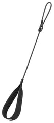 Petzl Leash Linkin Black closeup attachment for secure carry and quick access.