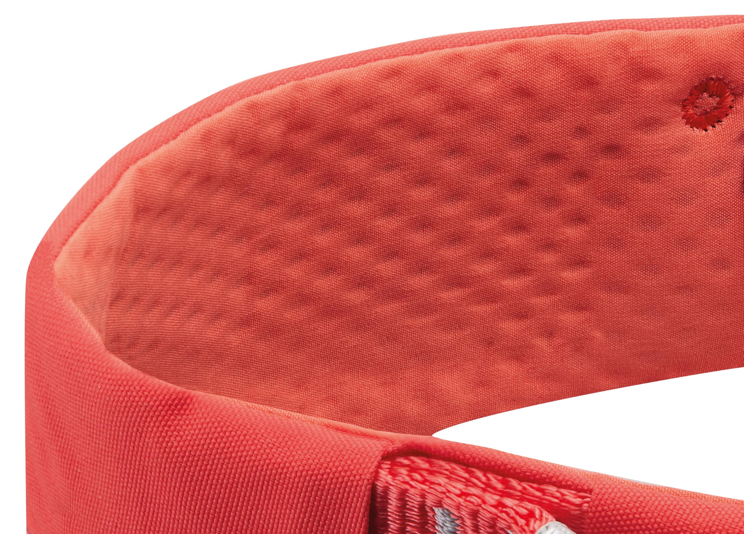 Petzl Luna rear gear loops angled to bring gear forward.