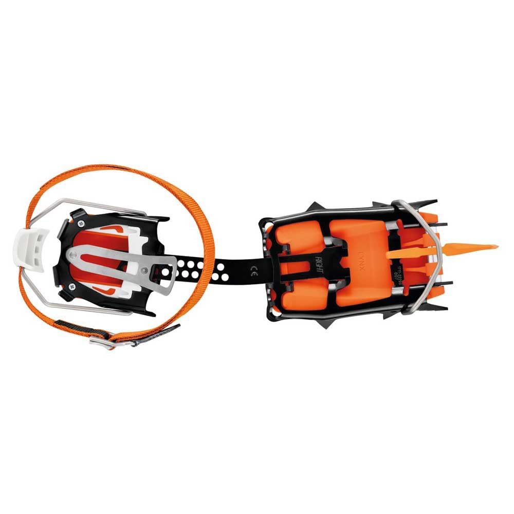 Interchangeable tips on Petzl Lynx Llu for varied terrain traction
