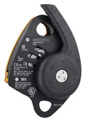 Petzl Maestro S ergonomic handle allows comfortable controlled descents.