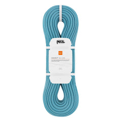 PETZL MAMBO rope 10-1mm turquoise 60m shows strong grip for gym and crag use.