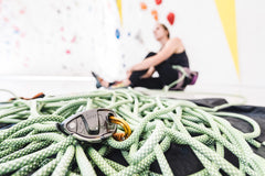 Petzl Mambo rope 10.1 mm grip detail highlighting core-sheath strength