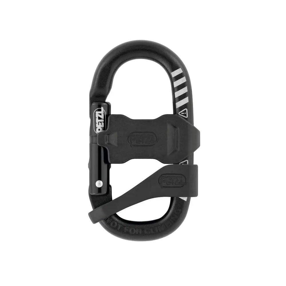 Petzl MINO bar insert keeps accessories aligned for quick access.