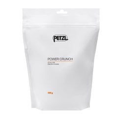 PETZL Power Crunch Chalk in a stand-up bag for mess-free storage