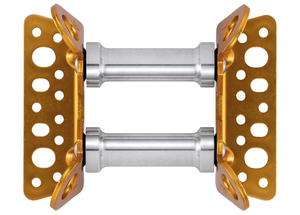 PETZL Roller Coaster multiple connection holes for versatile mounting options
