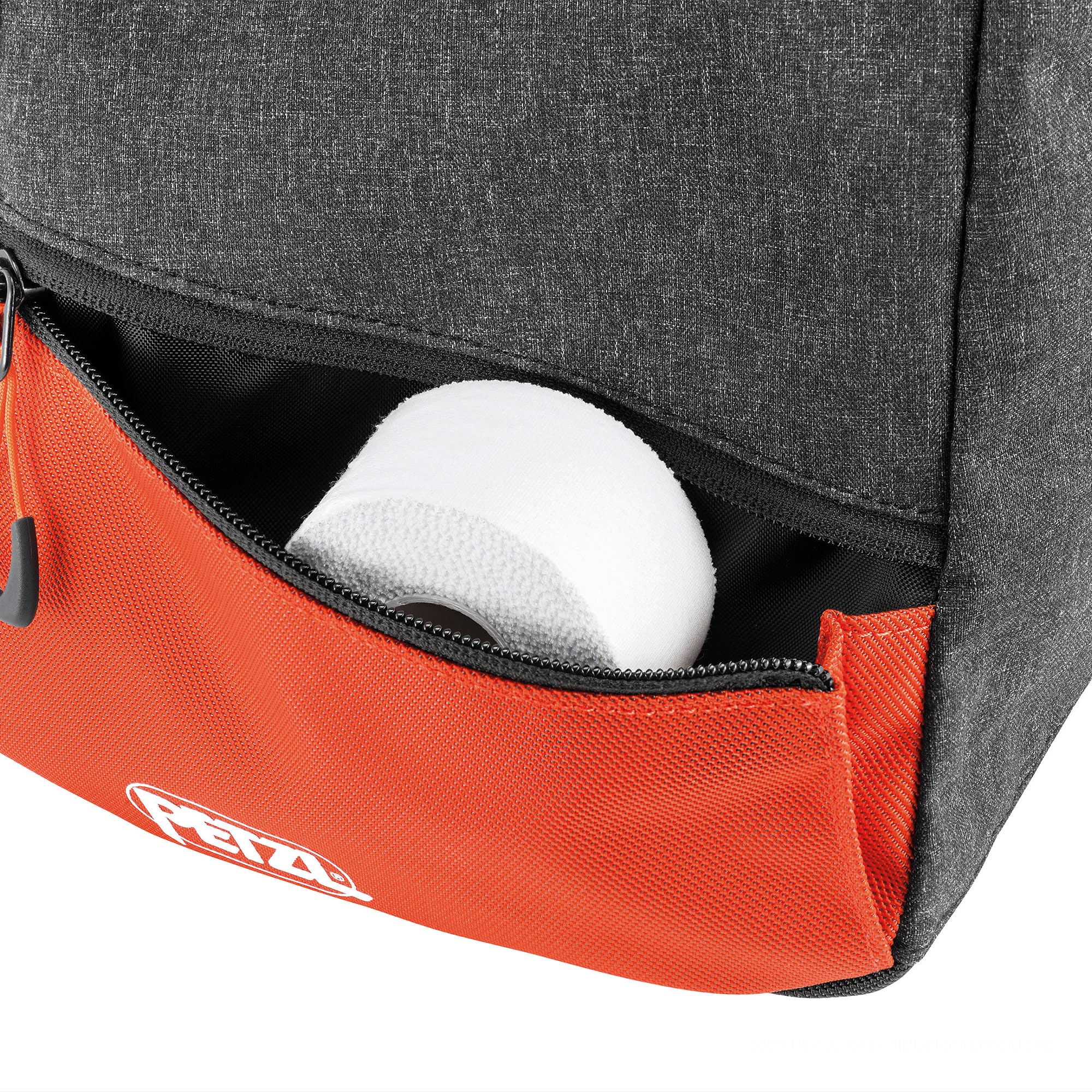 Petzl Sakab dual pockets organize keys and phone