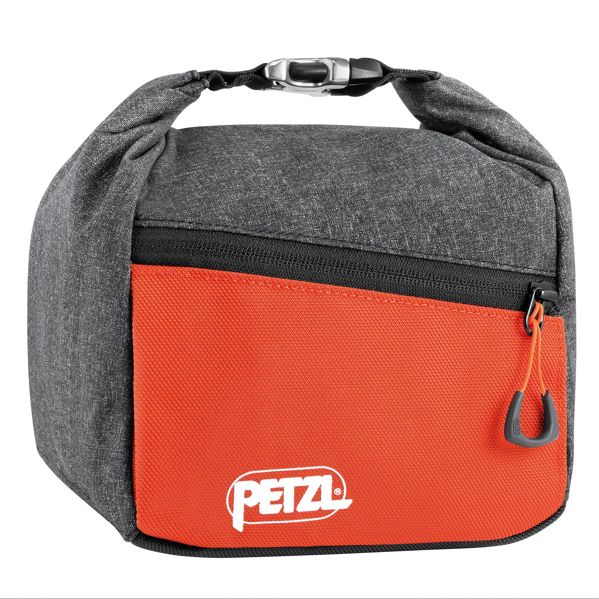 Petzl Sakab large opening enables easy chalk access with both hands
