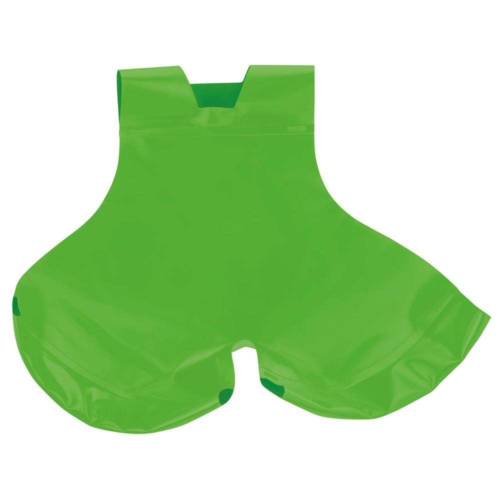 PETZL seat cover for Canyon Green, side view, durable and interchangeable for group differentiation.