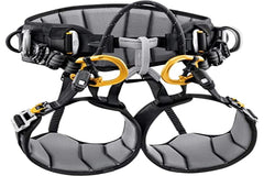 PETZL Sequoia SRT arborist seat harness with ventral point for efficient single rope technique