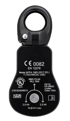 Petzl Spin S1 compact design saves space in packs for field setups.