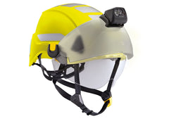 Petzl Strato modular accessories adapt with headlamps and visors for customization.