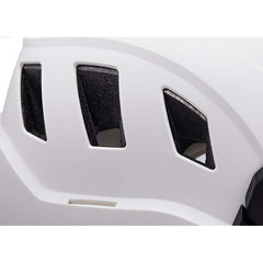 Petzl Strato Vent's dual chinstrap adapts to height or ground work
