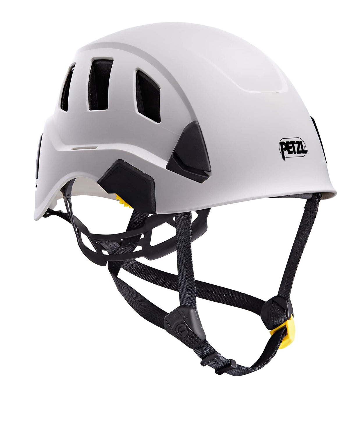 Petzl Strato Vent helmet showing top ventilation for cooling in hot environments