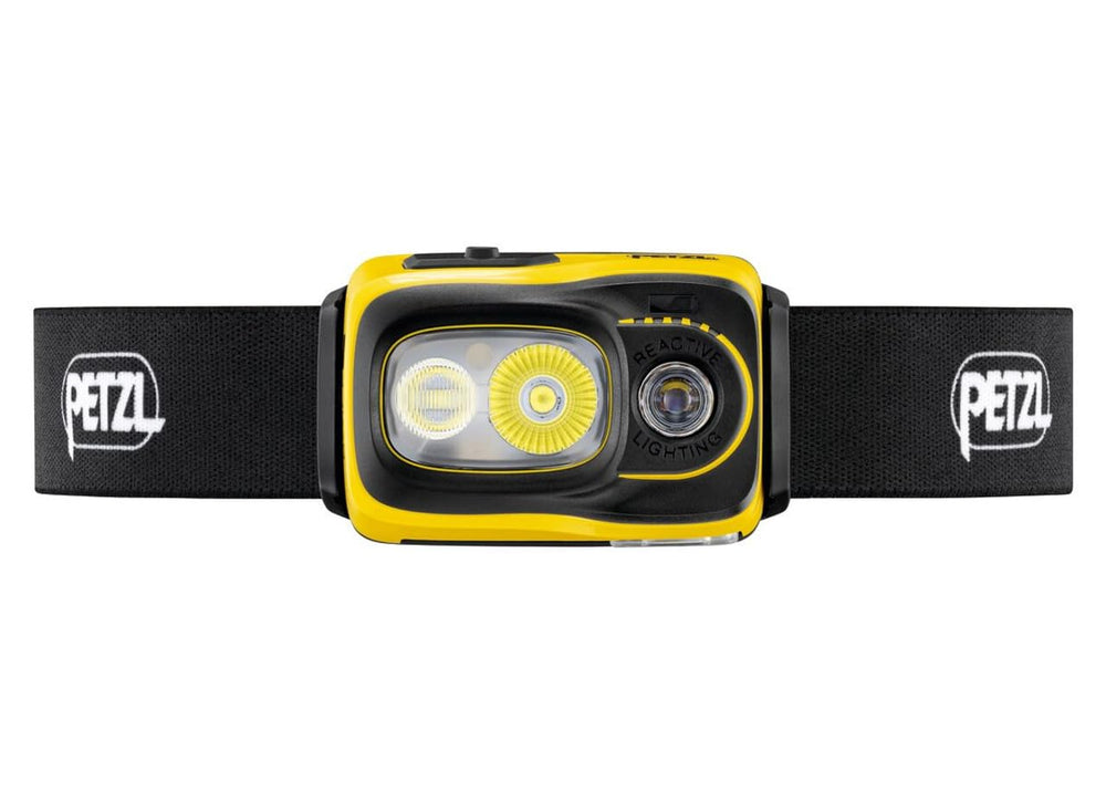 Petzl Swift RL charging via USB-C for quick recharges