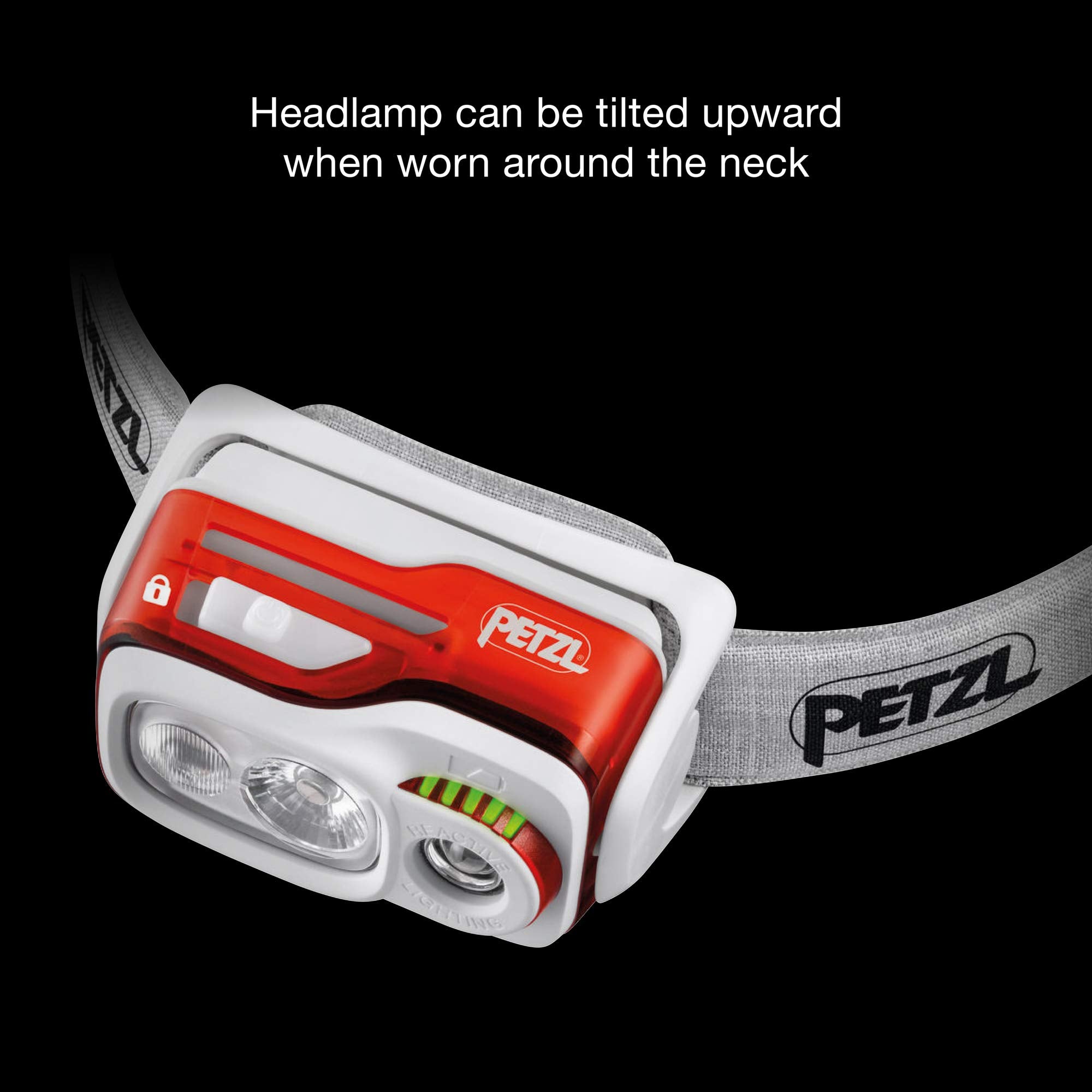 Petzl Swift RL easy one-button operation