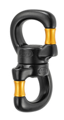 Petzl Swivel Open Swivel with large opening for easy attachment to pulleys and lanyards.