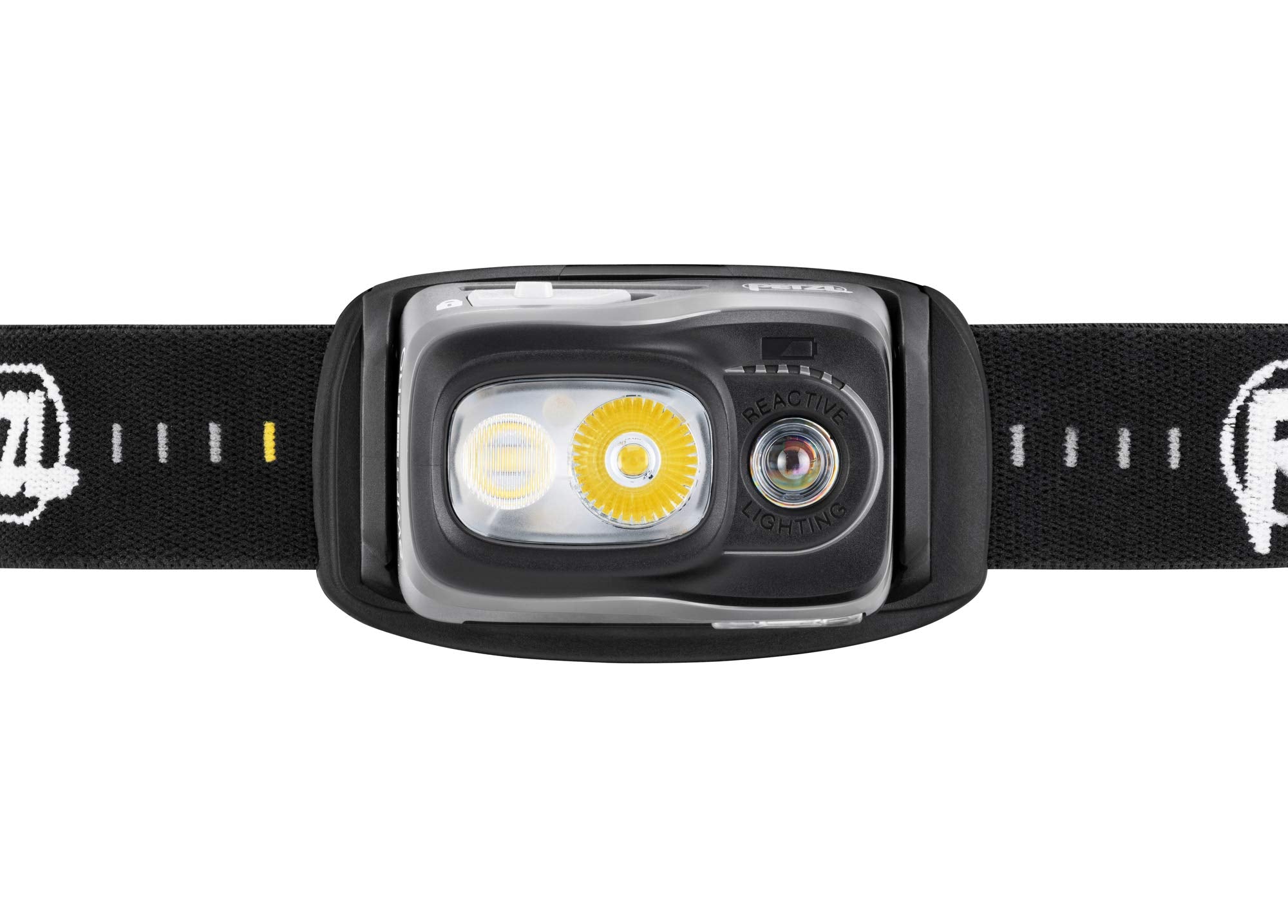 PETZL TACTIKKA ADAPT clip mount shown for quick helmet setup.