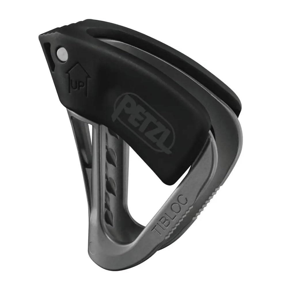 Petzl Tibloc ultra-compact ascender front view for emergency climbing