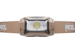 Petzl Tikka Core battery indicator close-up shows remaining power for planned outings