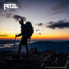 Petzl TIKKA CORE headlamp 450-lumen performance for bright, hands-free illumination.