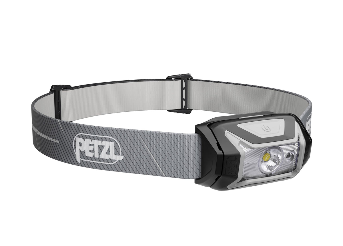 PETZL Tikka CORE headlamp front view, compact light for hiking and camping