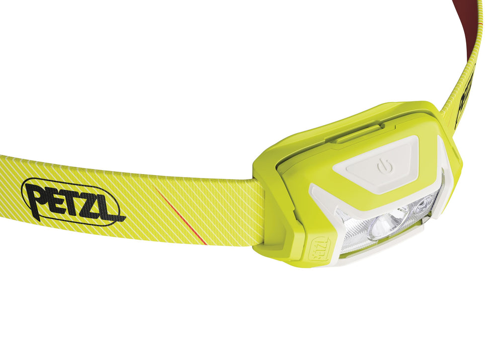 Petzl TIKKA tilt plate for precise aiming.