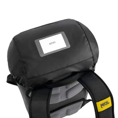 PETZL Transport 60L high-strength canvas resists oils and UV fading.