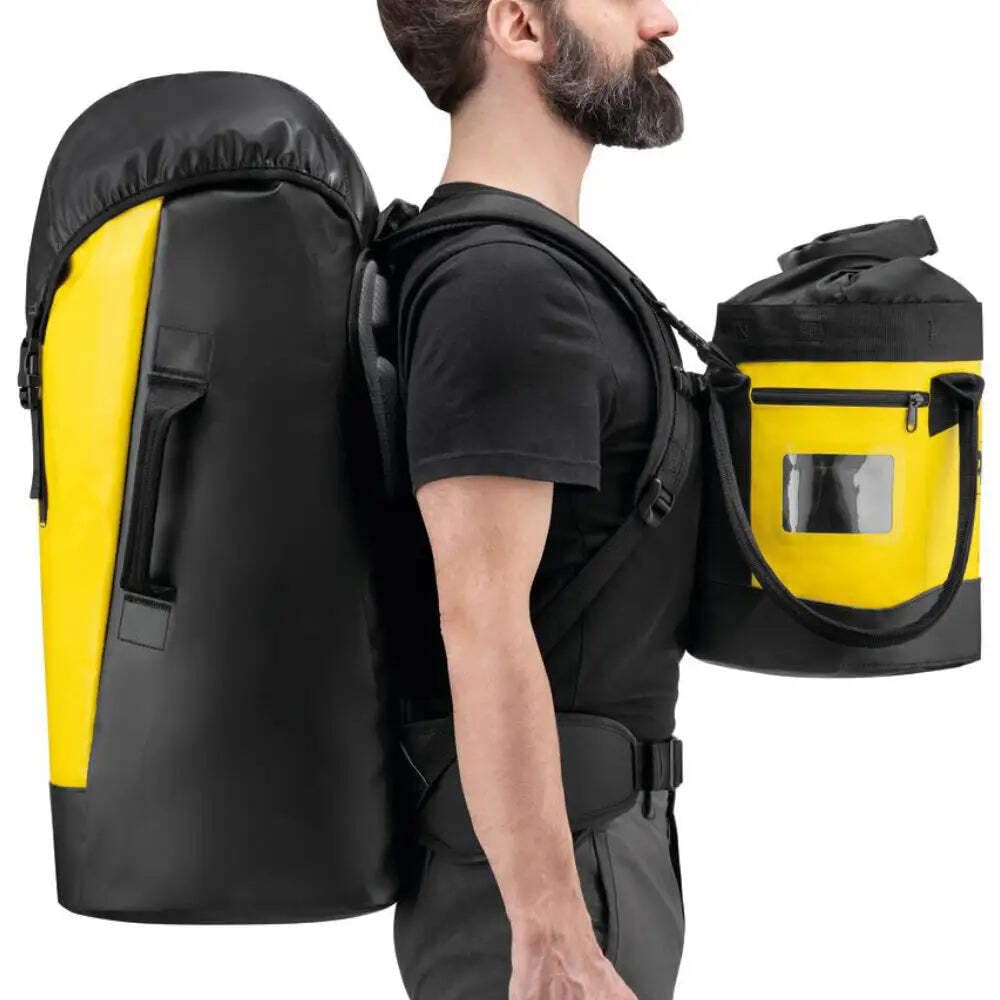 PETZL Transport 60L ergonomic design for comfortable all-day wear.