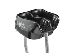 Petzl Verso in a climber's pack emphasizing ultra-lightweight portability