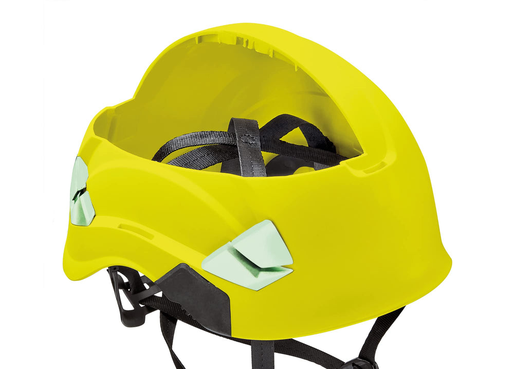 Petzl Vertex Vent Centerfit with Flip&Fit centers helmet quickly even while wearing gloves.