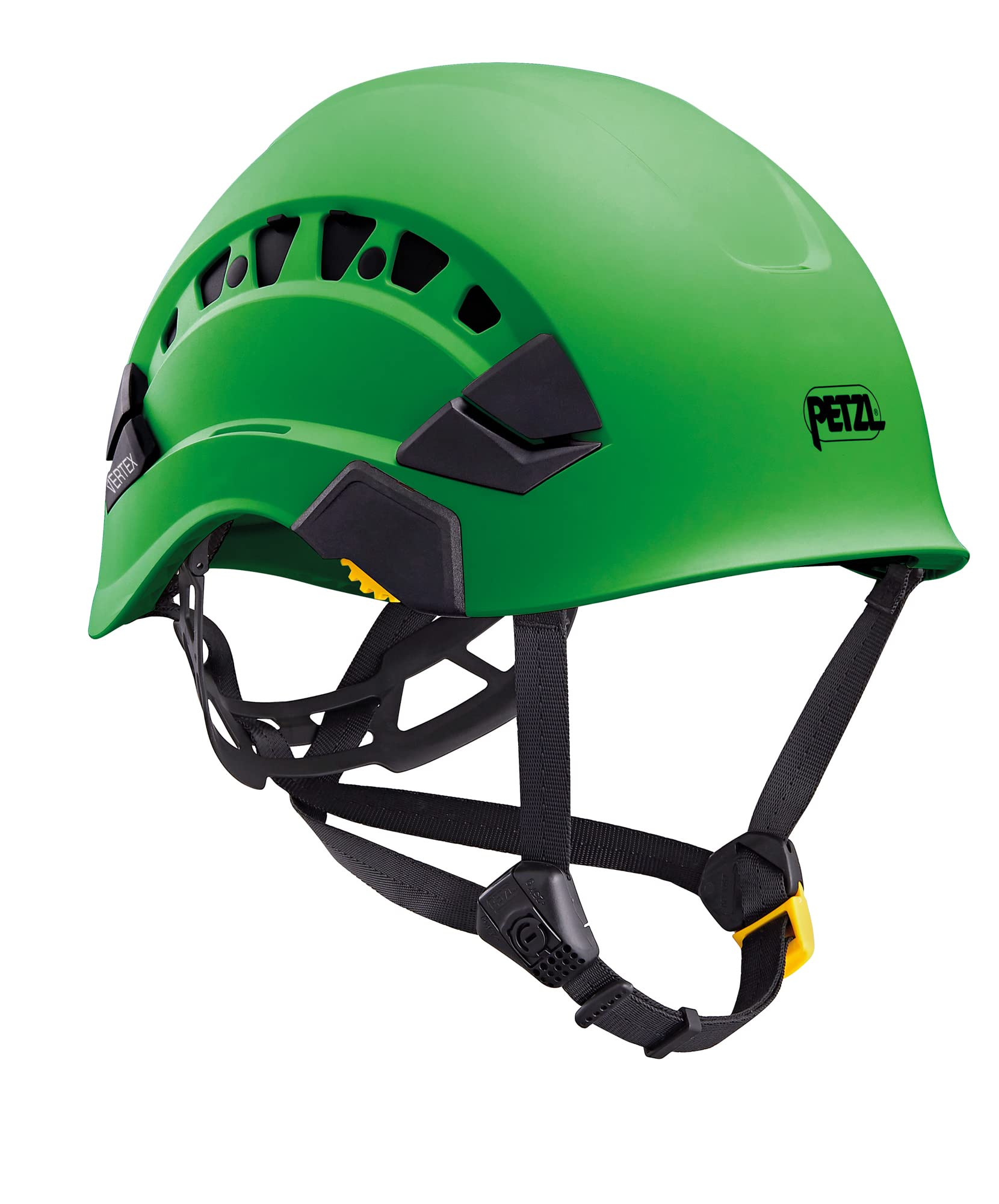 Petzl Vertex Vent front view showing adjustable vents for hot conditions.