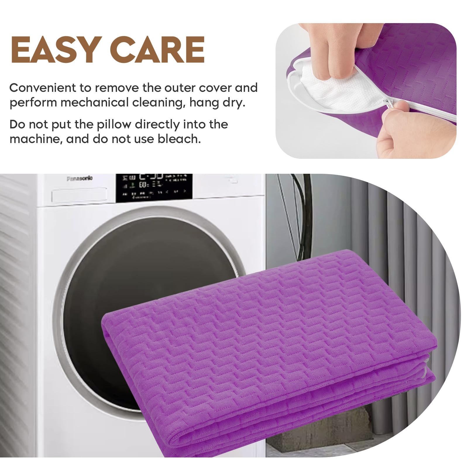 PEUJEW 12x16-inch compact dimensions shown for easy packing and transport.