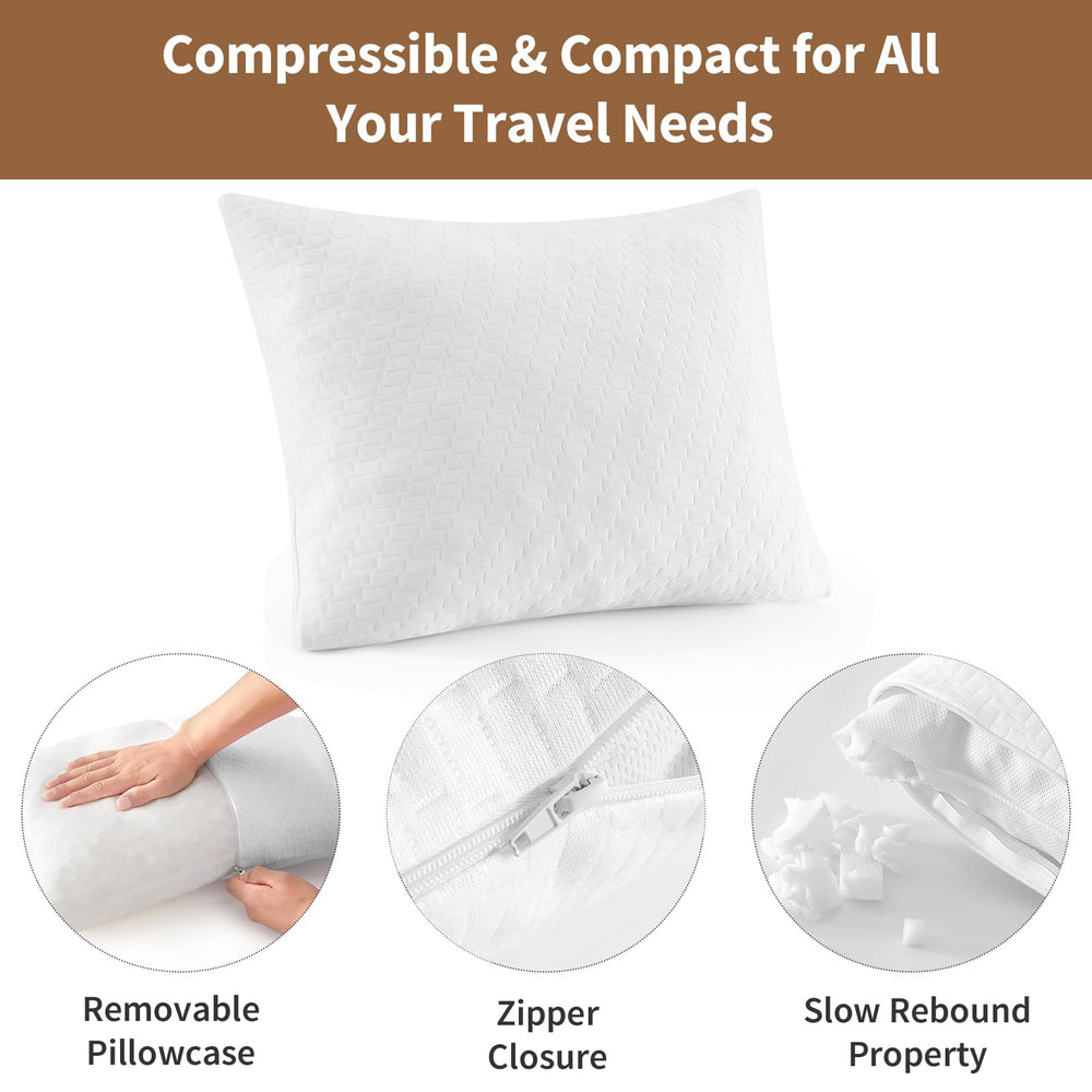 PEUJEW memory foam conforms to body for supported sleep positions