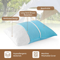 PEUJEW soft microfiber cover closeup highlighting breathable fabric.