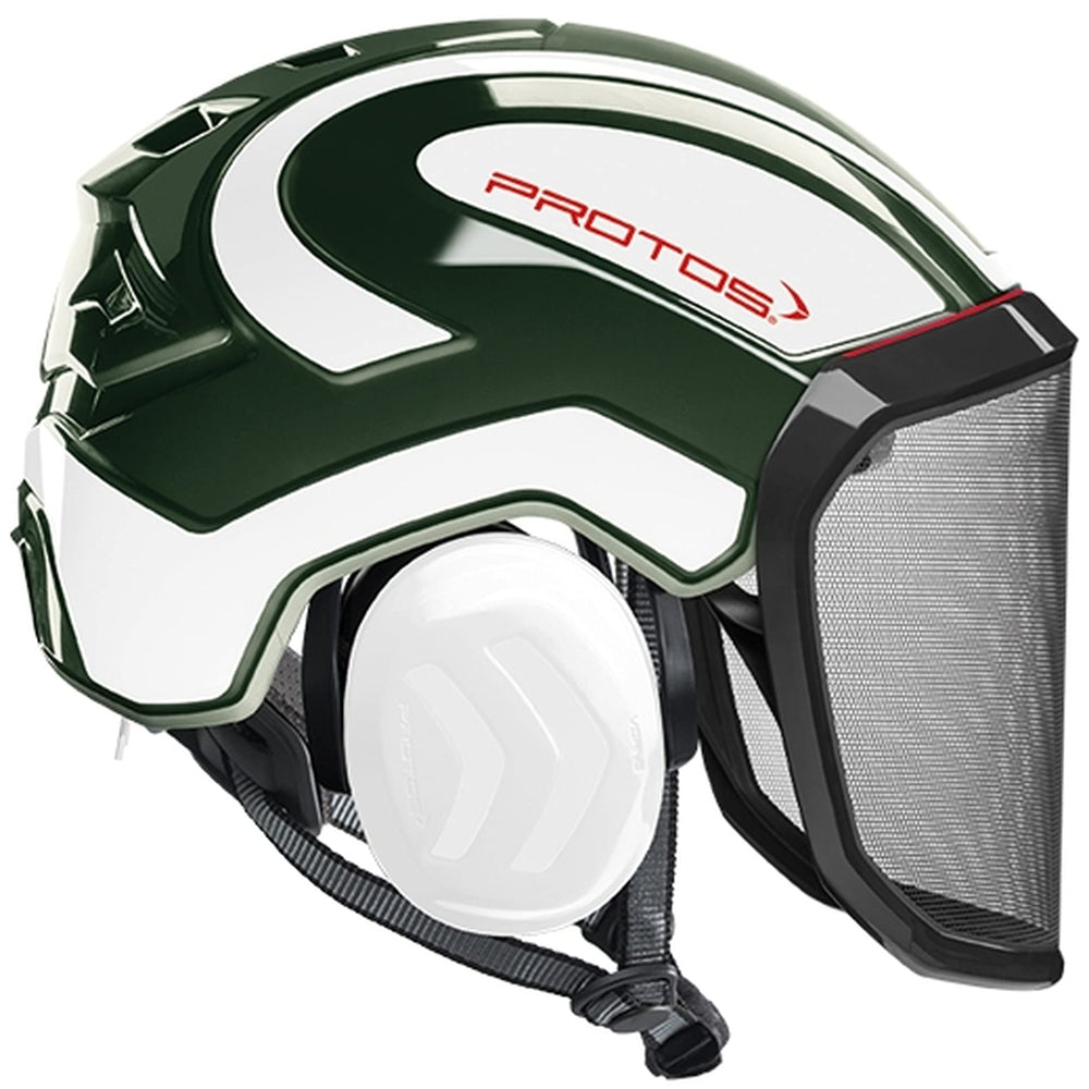 Pfanner Protos Integral helmet front view showing lightweight safety design