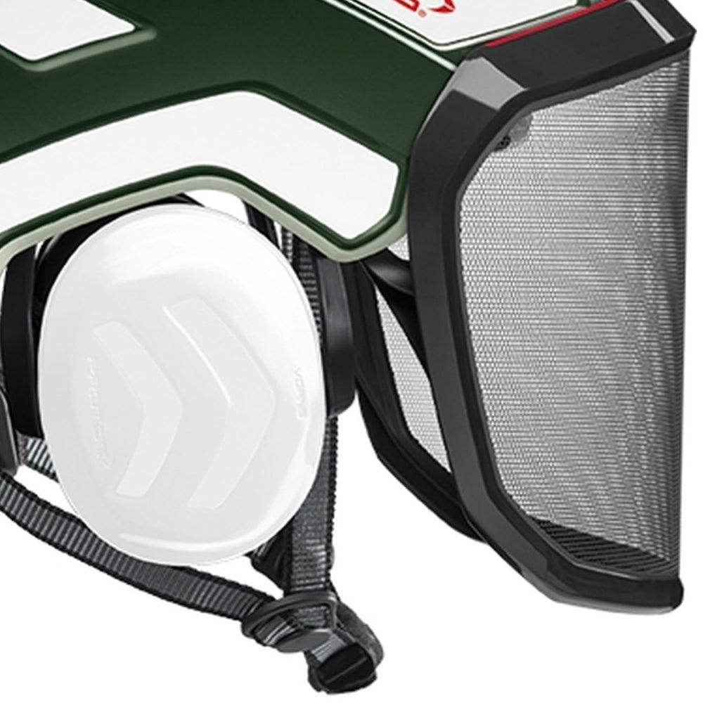 Pfanner Protos Integral helmet chin strap channel prevents slipping