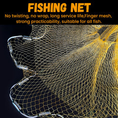 Pfeibk weighted nylon cast net sinks quickly for efficient baiting.