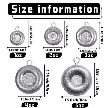 Pfeibk Disc Sinker 4oz